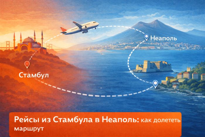 Рейс из Стамбула в Неаполь